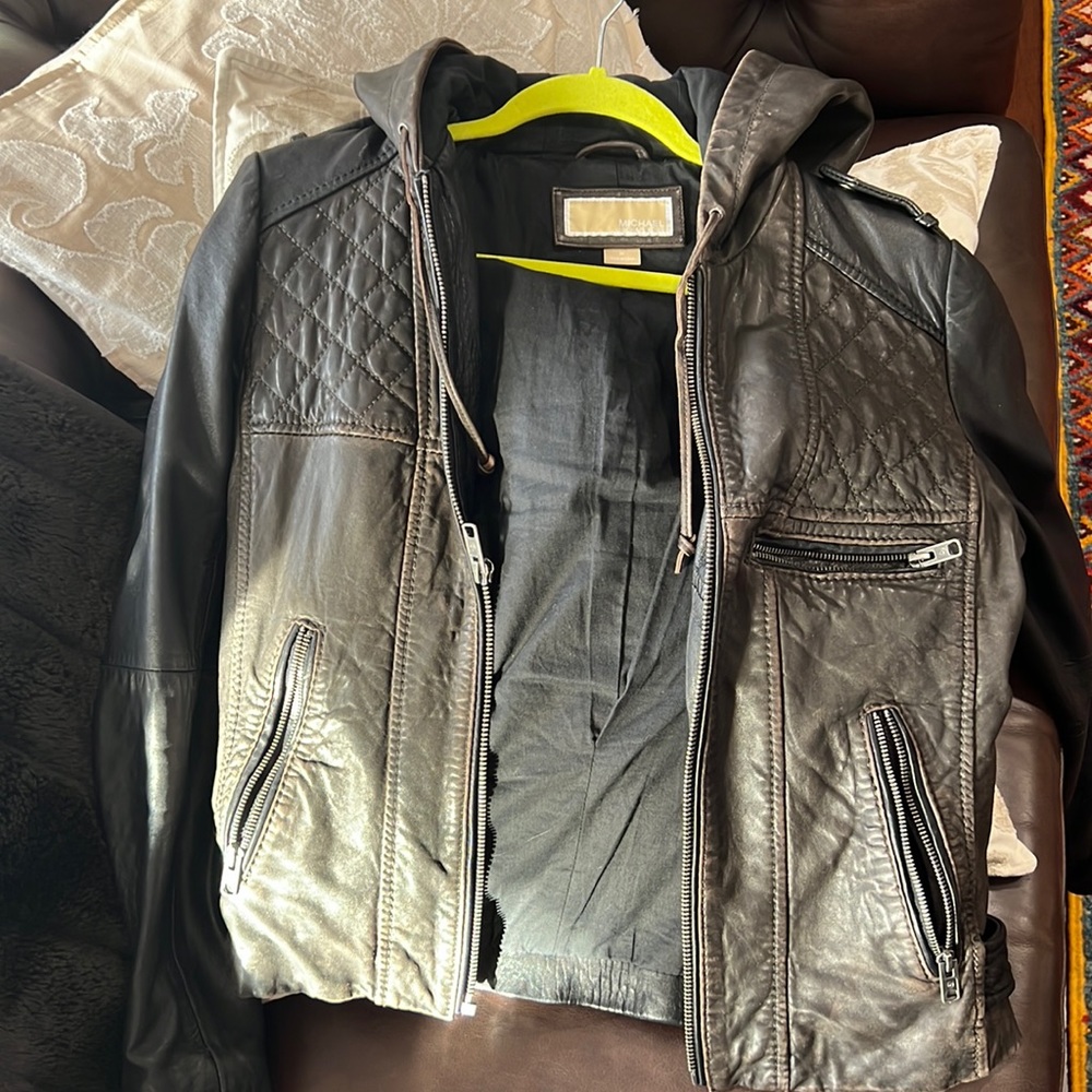 Leather jacket excellent used condition.